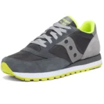 scarpe da uomo saucony jazz original men s2044-580 pavement grey gris grigio chiaro scuro verde fluo