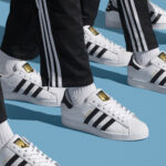 Adidas Superstar Uomo Scarpe sneakers sportive bianco nero 40 42 ginnastica alexander john shoes