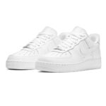 scarpe da donna nike air force 1 '07 pelle bianco sneakers woman 315115-112