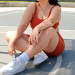 scarpe da donna nike air force 1 '07 pelle bianco sneakers woman 315115-112 indossate