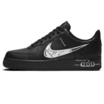 Nike Uomo Air Force 1 LV8 Utility Nero CW7581 001