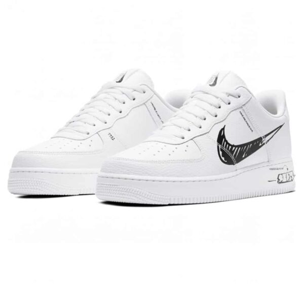 Nike Air Force 1 LV8 Utility Bianco Scarpe uomo CW7581 101 • AXJN Alexanderjohn.it