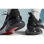 Nike Uomo Air Max 270 Nero Bianco Black White - immagine 7