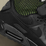 Nike Uomo Air Max 90 Tela Nero Black - immagine 11