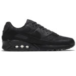 Nike Uomo Air Max 90 Tela Nero Black - immagine 4