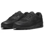 Nike Uomo Air Max 90 Tela Nero Black - immagine 2
