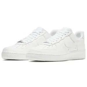scarpe da uomo nike air force 1 '07 bianco white pelle 315122 111
