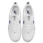 Nike Uomo Air Force 1 LV8 Bianco White Midnight Navy - immagine 3