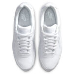 Nike Uomo Air Max 90 Leather Bianco White - immagine 5