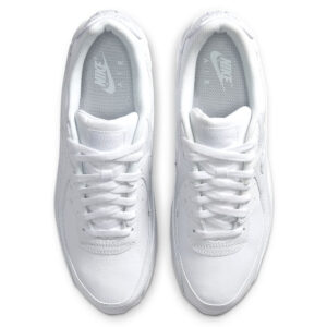 Nike Uomo Air Max 90 Leather Bianco White - immagine 5
