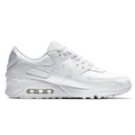 Nike Uomo Air Max 90 Leather Bianco White - immagine 6
