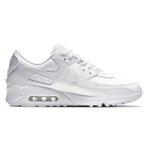 Nike Uomo Air Max 90 Leather Bianco White - immagine 6