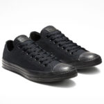 Converse Unisex All Star Ox Basse Tutto Nero Black - immagine 5