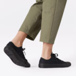 scarpe uomo donna converse all star ox tutto nero total black tela alexander john shoes