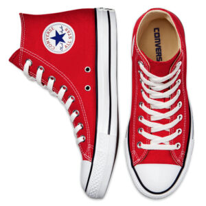 Converse Unisex All Star Hi Alte Rosso - immagine 7