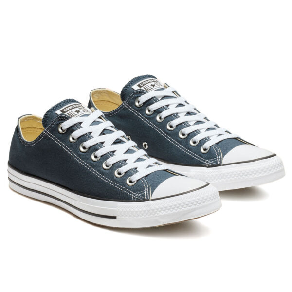 scarpe-uomo-donna-converse-all-star-ox-blu-jeans-4 Converse Unisex All Star Ox Basse Blu - immagine 5