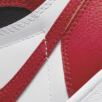 scarpe nike uomo air jordan 1 retro high og heritage bianco nero rosso white university red black 555088 161
