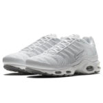scarpe nike uomo tn air max plus bianco white 604133 139 white black cool grey sneakers estive scarpe tela