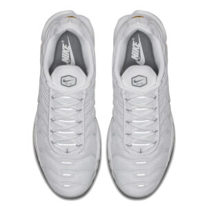 scarpe nike uomo tn air max plus bianco white 604133 139 white black cool grey sneakers estive scarpe tela