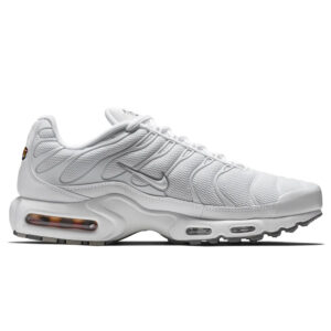 scarpe nike uomo tn air max plus bianco white 604133 139 white black cool grey sneakers estive scarpe tela
