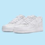 Nike Uomo Air Force 1 07 Fresh Bianco Triple White DM0211 100 scarpe da uomo unisex donna axjn alexander john shoes alexanderjohn.it