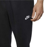 Nike Uomo Tuta Completa Girocollo Bianco Nero Felpa Pantalone Cotone Felpato NSW Club AXJN ALEXANDERJOHN.IT ALEXANDER JOHN SHOES