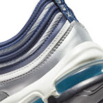 Nike Air Max 97 OG Silver Blu Uomo Metallic Uomo Chlorine Blue DM0028 001 AXJN alexanderjohn.it alexander john shoes