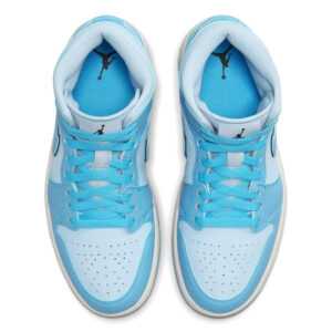 Nike Air Jordan 1 MID SE WMNS Ice Blue Turchese Celeste DV1302 400 Alexander john shoes AXJN AlexanderJohn.it