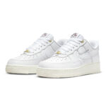 Nike Air Force 1 07 Premium Bianco Donna Triple White DZ5616 100 alex john shoes scarpe da donna ragazza premium vera pelle prm wmns alexander john shoes AXJN Alexanderjohn.it