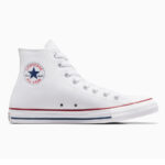 Converse All Star Hi Alte Bianche M7650C Optical White Scarpe Uomo Donna scarpe sneakers tela chuck taylor AXJN Alexanderjohn.it
