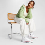 Converse All Star Hi Alte Bianche M7650C Optical White Scarpe Uomo Donna scarpe sneakers tela chuck taylor AXJN Alexanderjohn.it