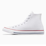 Converse All Star Hi Alte Bianche M7650C Optical White Scarpe Uomo Donna scarpe sneakers tela chuck taylor AXJN Alexanderjohn.it