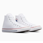 Converse All Star Hi Alte Bianche M7650C Optical White Scarpe Uomo Donna scarpe sneakers tela chuck taylor AXJN Alexanderjohn.it