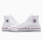 Converse All Star Hi Alte Bianche M7650C Optical White Scarpe Uomo Donna scarpe sneakers tela chuck taylor AXJN Alexanderjohn.it