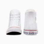 Converse All Star Hi Alte Bianche M7650C Optical White Scarpe Uomo Donna scarpe sneakers tela chuck taylor AXJN Alexanderjohn.it