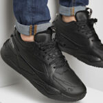 Puma RS-Z Leather Trainer Nero Uomo Pelle 383232 01 Scarpe Sneakers sportive running palestra AXJN Alexanderjohn.it