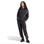 Adidas Tuta Completa Sportwear Fleece Hooded Nero Grigio Uomo Cappuccio Felpata IJ6066 inverno sport calcio freddo scuola uomo ragazzi ragazzo skate AXJN Alexanderjohn.it