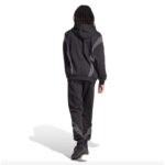 Adidas Tuta Completa Sportwear Fleece Hooded Nero Grigio Uomo Cappuccio Felpata IJ6066 inverno sport calcio freddo scuola uomo ragazzi ragazzo skate AXJN Alexanderjohn.it
