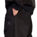 Adidas Tuta Completa Sportwear Fleece Hooded Nero Grigio Uomo Cappuccio Felpata IJ6066 inverno sport calcio freddo scuola uomo ragazzi ragazzo skate AXJN Alexanderjohn.it