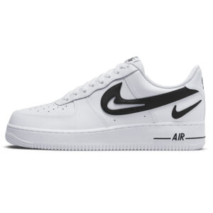 Nike Air Force 1 07 Low Cut Out Bianche Nero Uomo DR0143 101 Scarpe ginnastica basket ragazzi AXJN AlexanderJohn.it