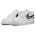Nike Air Force 1 07 Low Cut Out Bianche Nero Uomo DR0143 101 Scarpe ginnastica basket ragazzi AXJN AlexanderJohn.it