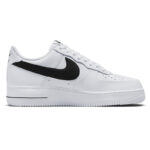 Nike Air Force 1 07 Low Cut Out Bianche Nero Uomo DR0143 101 Scarpe ginnastica basket ragazzi AXJN AlexanderJohn.it