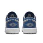 Nike Air Jordan 1 Low True Blue Grigio GS Scarpe Ragazzi 553560 412 • AXJN AlexanderJohn.it
