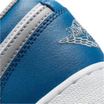 Nike Air Jordan 1 Low True Blue Grigio GS Scarpe Ragazzi 553560 412 • AXJN AlexanderJohn.it