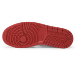 Nike Air Jordan 1 Mid Nero Gym Red Bianco Uomo 554724 122 scarpe sneakers skate skateboard ragazzi AXJN AlexanderJohn.it