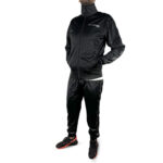 Richmond Tuta Completa Fleece Nero Uomo Acetata Zip UMA22091FE tuta sportiva palestra scuola skate sport AXJN Alexanderjohn.it