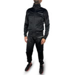 Richmond Tuta Completa Fleece Nero Uomo Acetata Zip UMA22091FE tuta sportiva palestra scuola skate sport AXJN Alexanderjohn.it