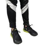 Richmond Tuta Completa Nero Bianco Uomo Acetata Zip UMA22067FE • AXJN Alexanderjohn.it