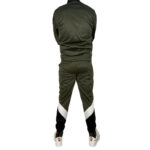 Richmond Tuta Completa Verde Nero Uomo Acetata Zip UMA22067FE HB tuta sportiva skate AXJN Alexanderjohn.it