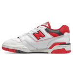 New Balance 550 Bianche Rosse Unisex - immagine 4